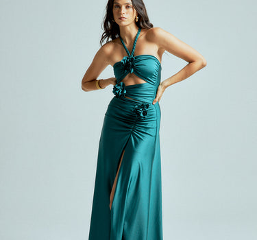 Vestido Mare Petroleo