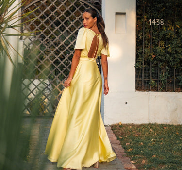VESTIDO MILA AMARILLO (PRE-ORDER)