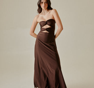 Vestido Juliana chocolate