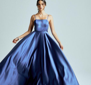 Vestido Carolina Azul