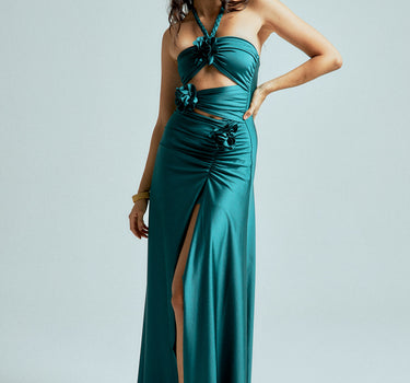 Vestido Mare Petroleo