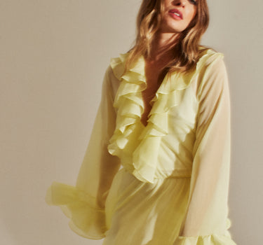 Vestido Éther amarillo