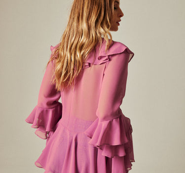 Blusa Mélodie Rosa