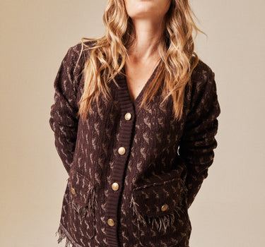 Chaleco Nuit de soie Chocolate