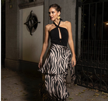 PRE-ORDER Falda Capas Cebra