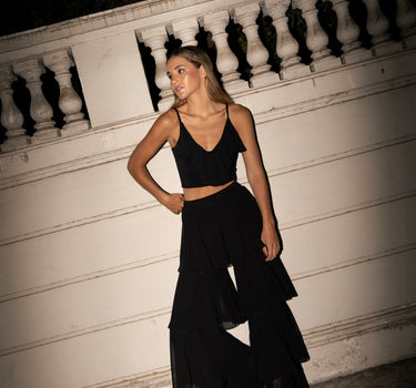 Polera Riviera Negra