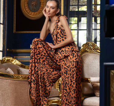 Pre-order Pantalón Cheetah Café