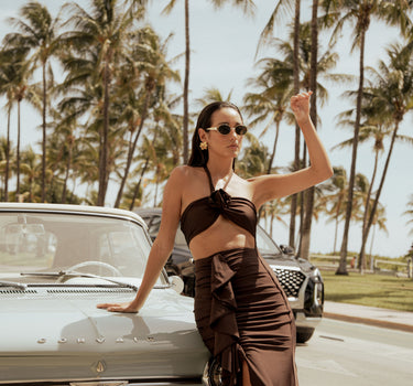 Vestido Antonella Chocolate