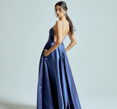 Vestido Carolina Azul
