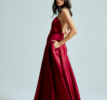 Vestido Carolina Rojo