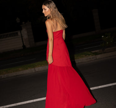 Vestido Cassia rojo