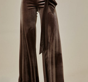 Pantalón terciopelo chocolate