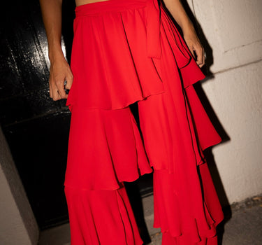 Pantalón Zazueta rojo