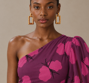 Vestido Ophelia Été Guinda