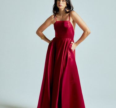 Vestido Carolina Rojo