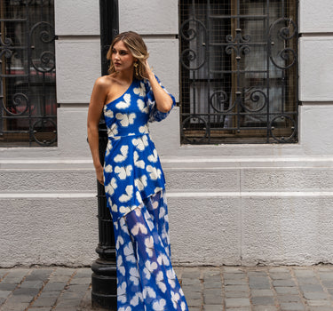 Vestido Ophelia Été Azul