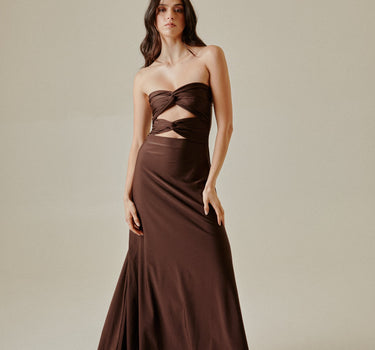 Vestido Juliana chocolate