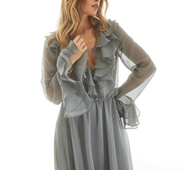 Vestido Éther Salvia