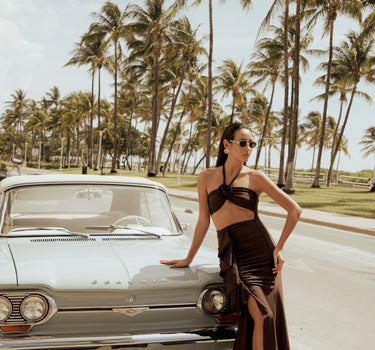 Vestido Antonella Chocolate