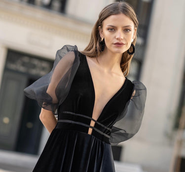 Vestido Jeanne Negro