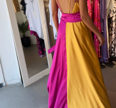 Vestido Bicolor