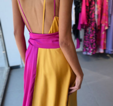Vestido Bicolor