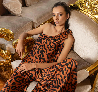 Pre-order Pantalón Cheetah Café