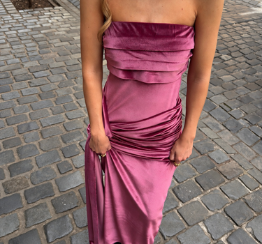 Vestido Victoria Rosa