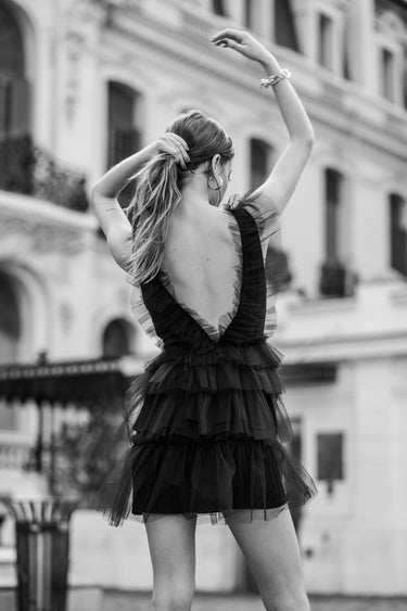 vestido de tul
