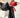 BLACK PALAZZO TROUSERS