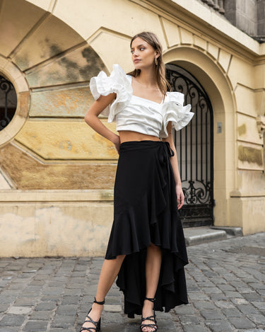 falda larga
