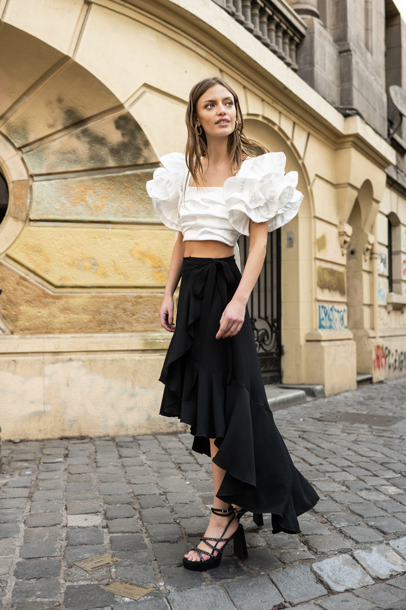 Black Seville Skirt
