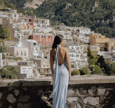 Vestido Angela Celeste