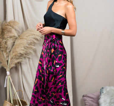 Falda  Animal Magenta