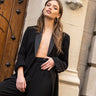 blazer esmoquin negro