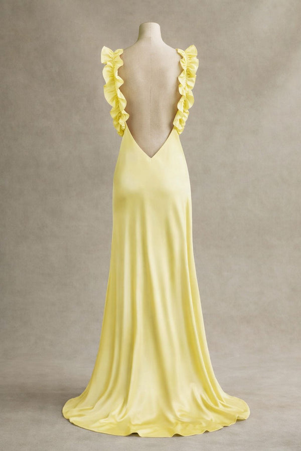 Vestido Vuelos Amarillo