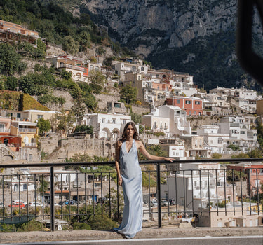 Vestido Angela Celeste