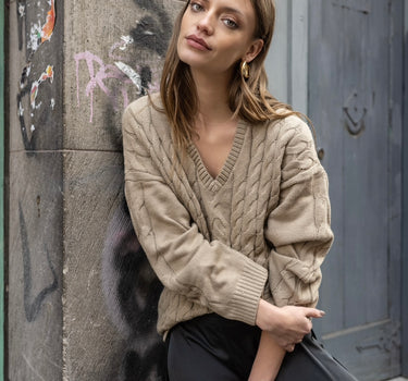 Alicia beige vest
