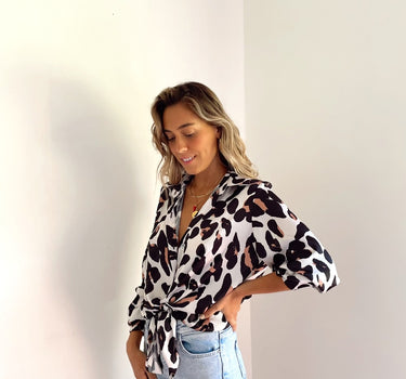 BLUSA HARLEY ANIMAL PERLA