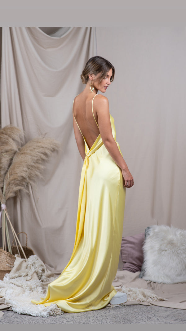 Yellow Colomba Dress