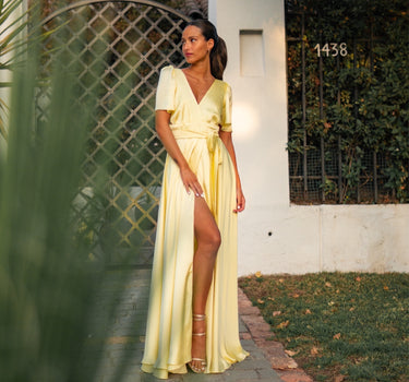 VESTIDO MILA AMARILLO