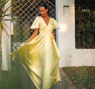 VESTIDO MILA AMARILLO (PRE-ORDER)