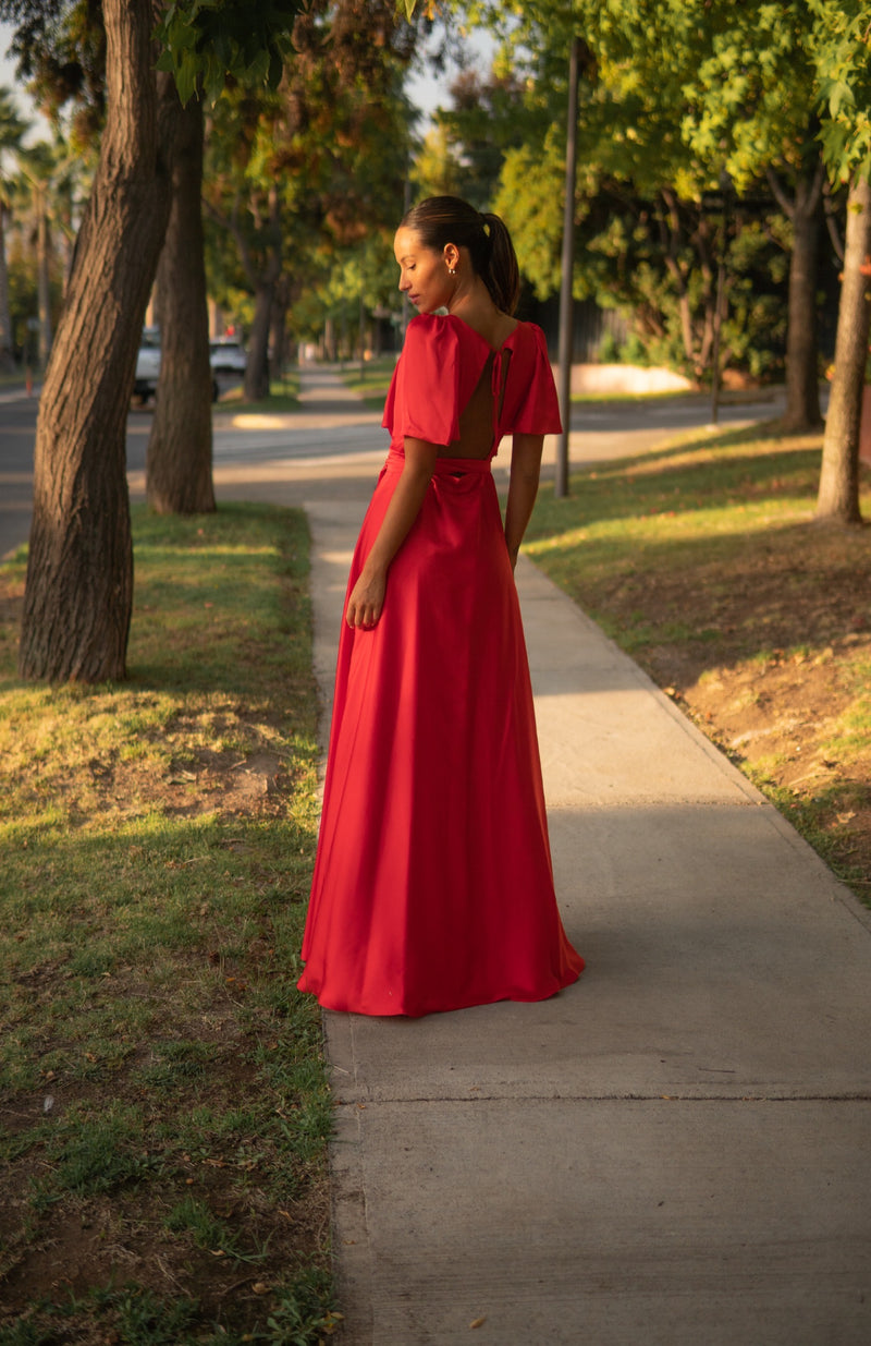 MILA RED DRESS