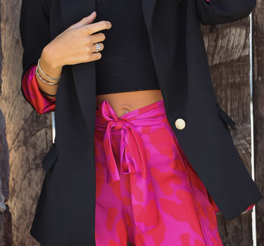 Red/fuchsia blazer