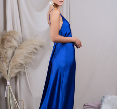 Vestido Colomba Azul Arándano (PRE-ORDER)