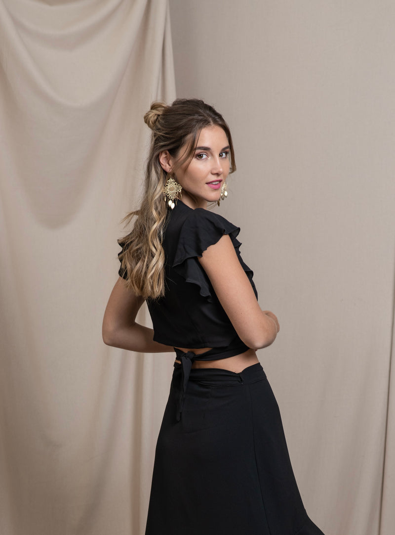 Philipa black t-shirt
