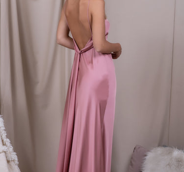 Vestido Colomba Palo Rosa