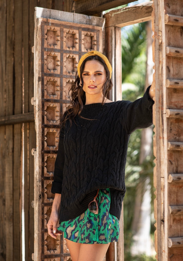 Black Alonsa Vest
