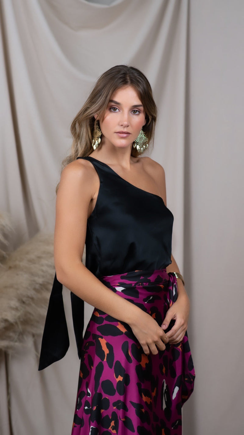 One Shoulder Blouse