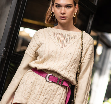 ALONSA BEIGE WAISTCOAT